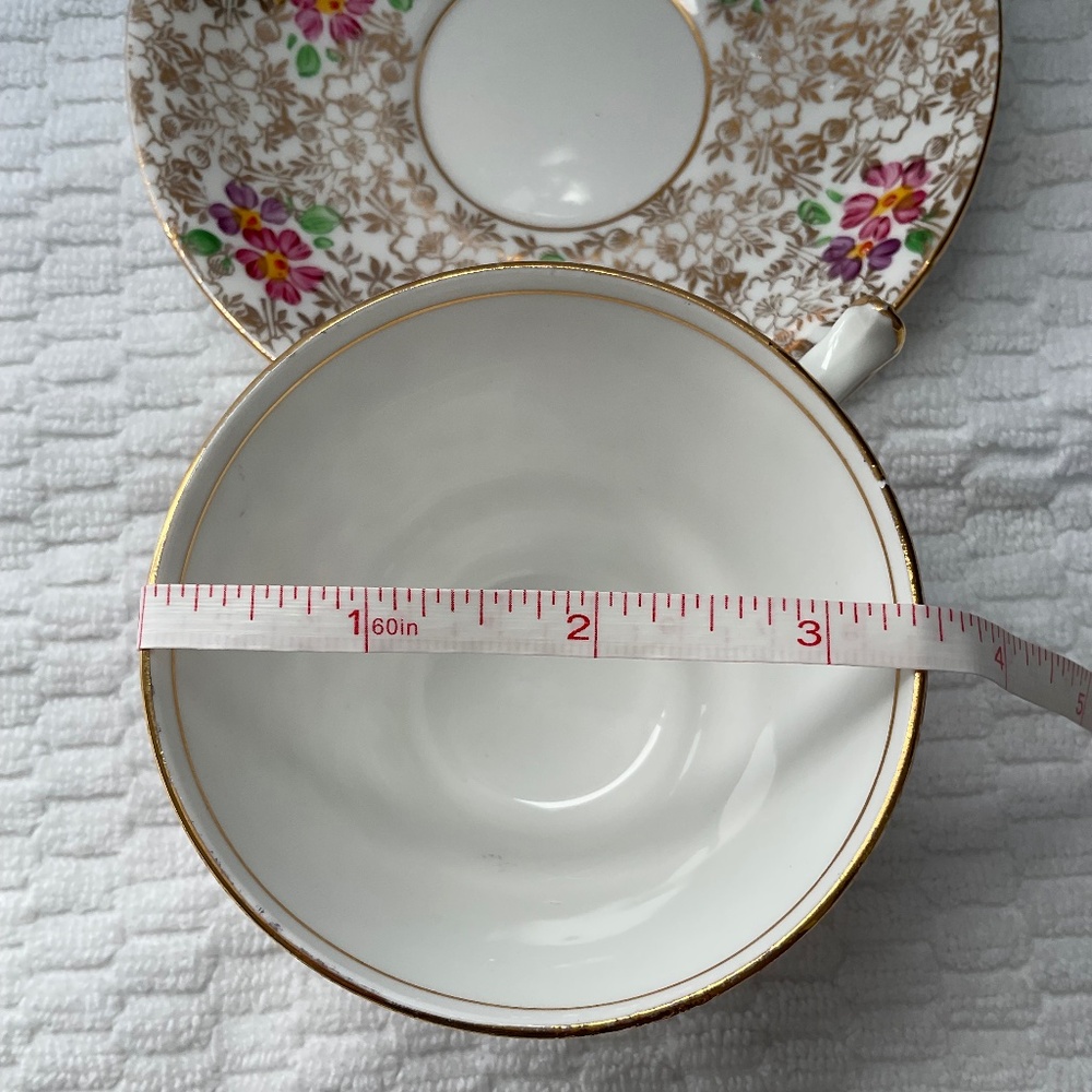 Phoenix Bone China - T. F. & S. Ltd - Teacup and Saucer Made in England - Picture 15 of 16